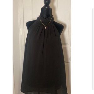 Black Halter Top!